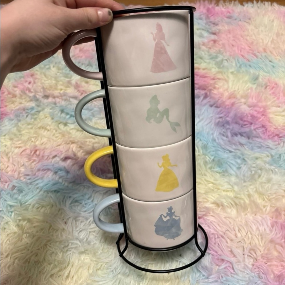 Disney Princess Pastel Mug Set